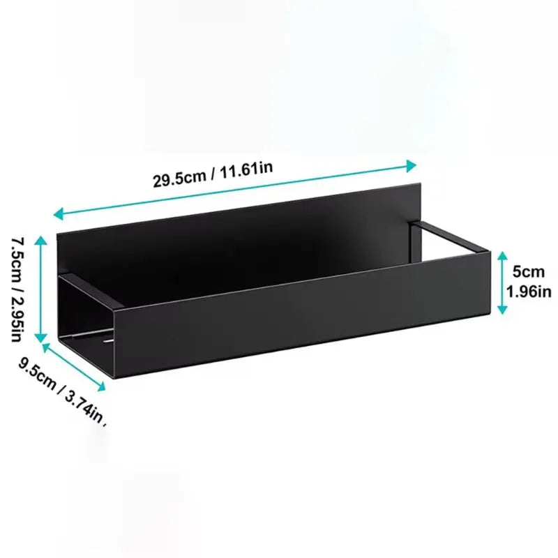 Étagère magnétique pour frigo – rangement épices gain de place.