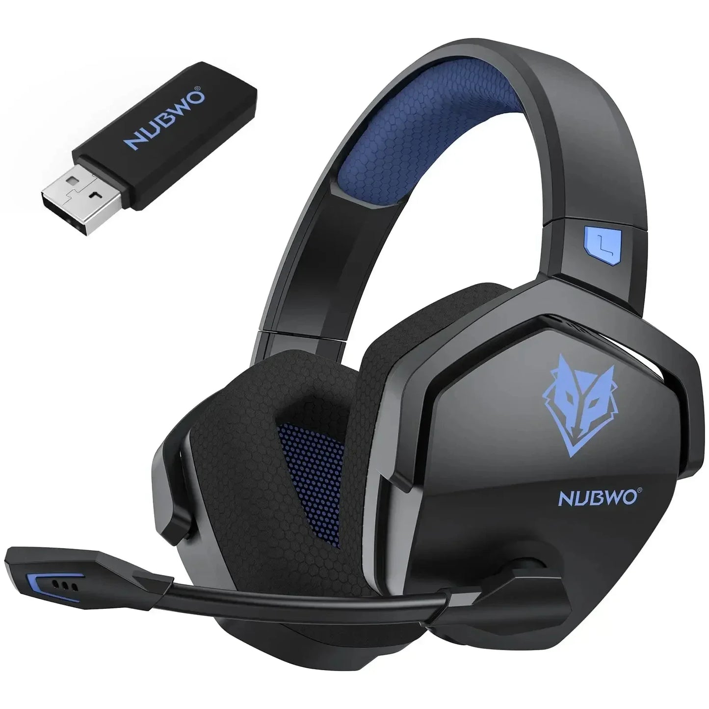Casque gamer NUBWO G06 – Station de charge incluse, longue autonomie.