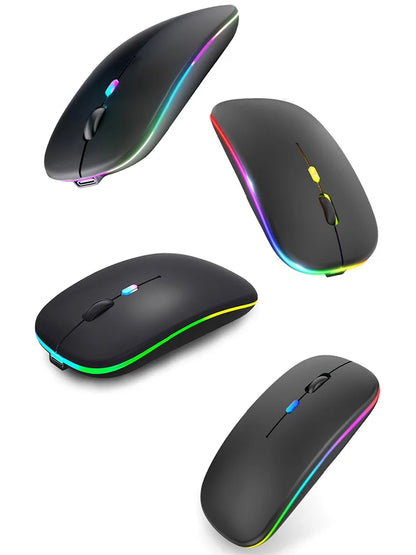 Souris sans fil Bluetooth – Silencieuse et universelle.