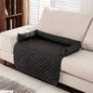 Tapis de canapé imperméable pour animaux de compagnie, à carreaux, grand format, avec coussin pour la nuque, housse antidérapante pour canapé pour chien et chat.