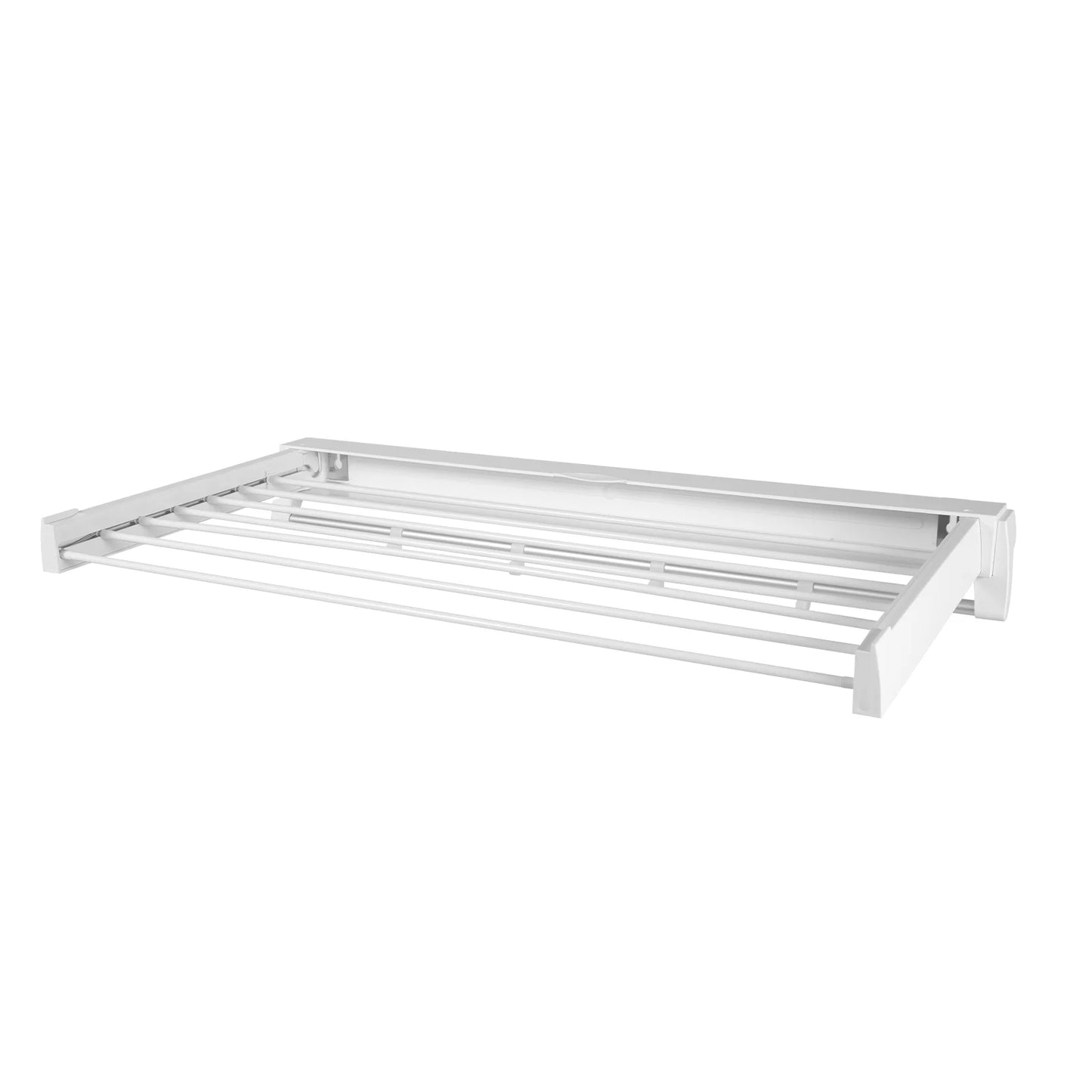 Support invisible pliable à 7 tiges, support de séchage mural, support de séchage pliant rétractable 84*43.5*6cm