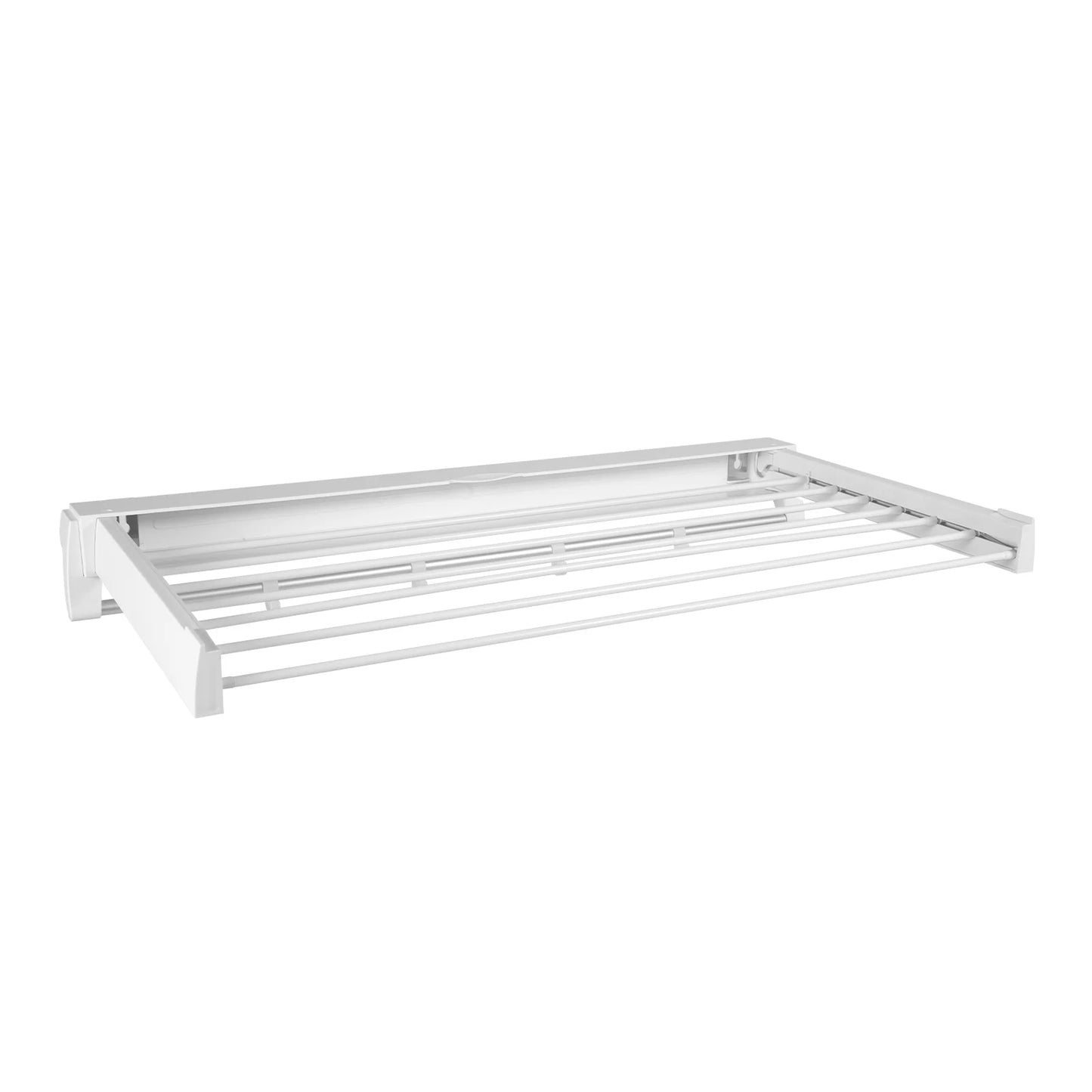 Support invisible pliable à 7 tiges, support de séchage mural, support de séchage pliant rétractable 84*43.5*6cm