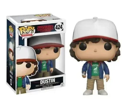 Figurine Funko Pop Stranger Things Eleven n° 523, 826 et 827 (Max Mayfield), n° 552 (Steve Harrington), n° 554 (Will Byers), n° 1783 et 1786 (Démogorgon).