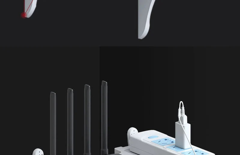 Étagère murale flottante avec crochet pour routeur, caméra, multiprise, projecteur, décodeur, support de rangement suspendu, organisateur pour la maison et le bureau