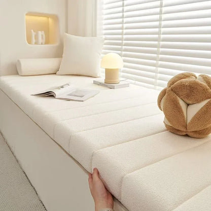 Coussin imperméable sur mesure pour banc long, coussin pour fenêtre en baie, matelas long, coussin de siège de chaise, coussins décoratifs, coussins pour balançoires