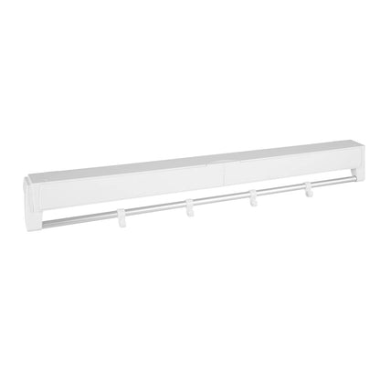 Support invisible pliable à 7 tiges, support de séchage mural, support de séchage pliant rétractable 84*43.5*6cm