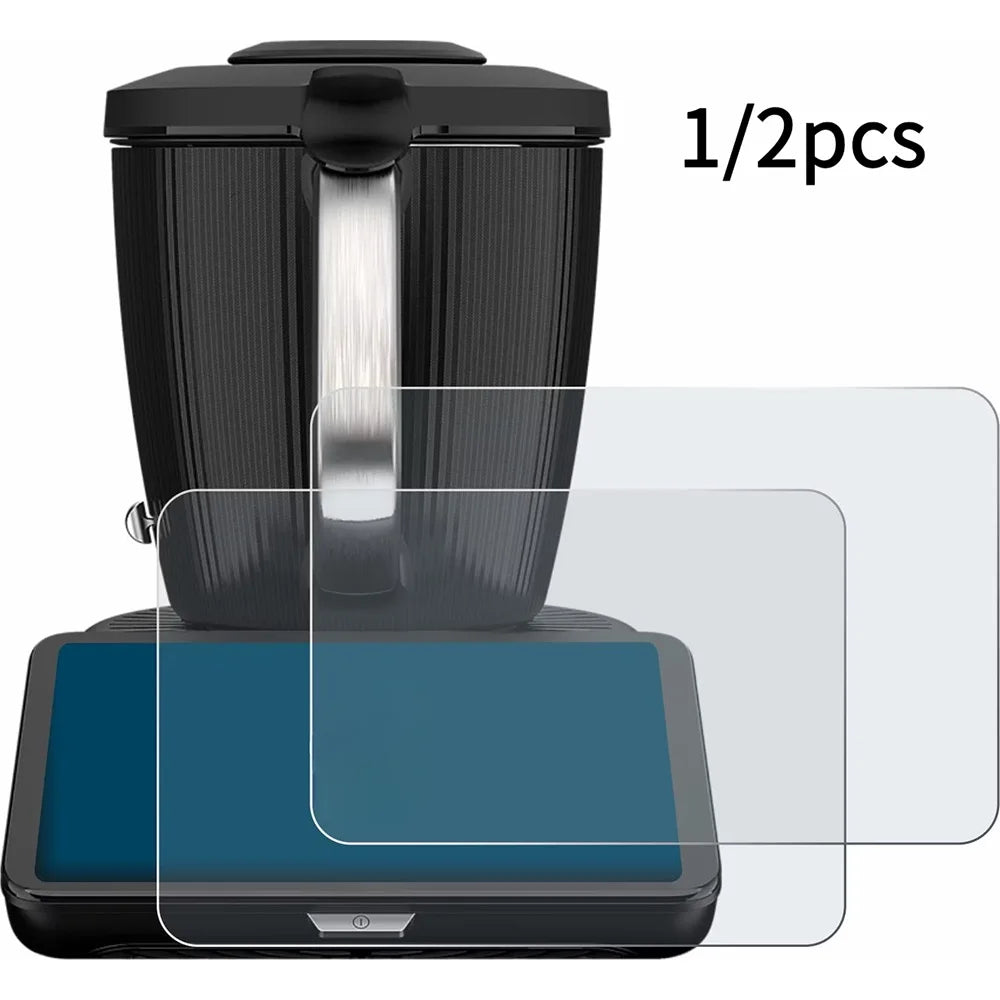 Protection d'écran TM7 compatible avec Thermomix TM7 en verre trempé pour blender et accessoires de cuisine
