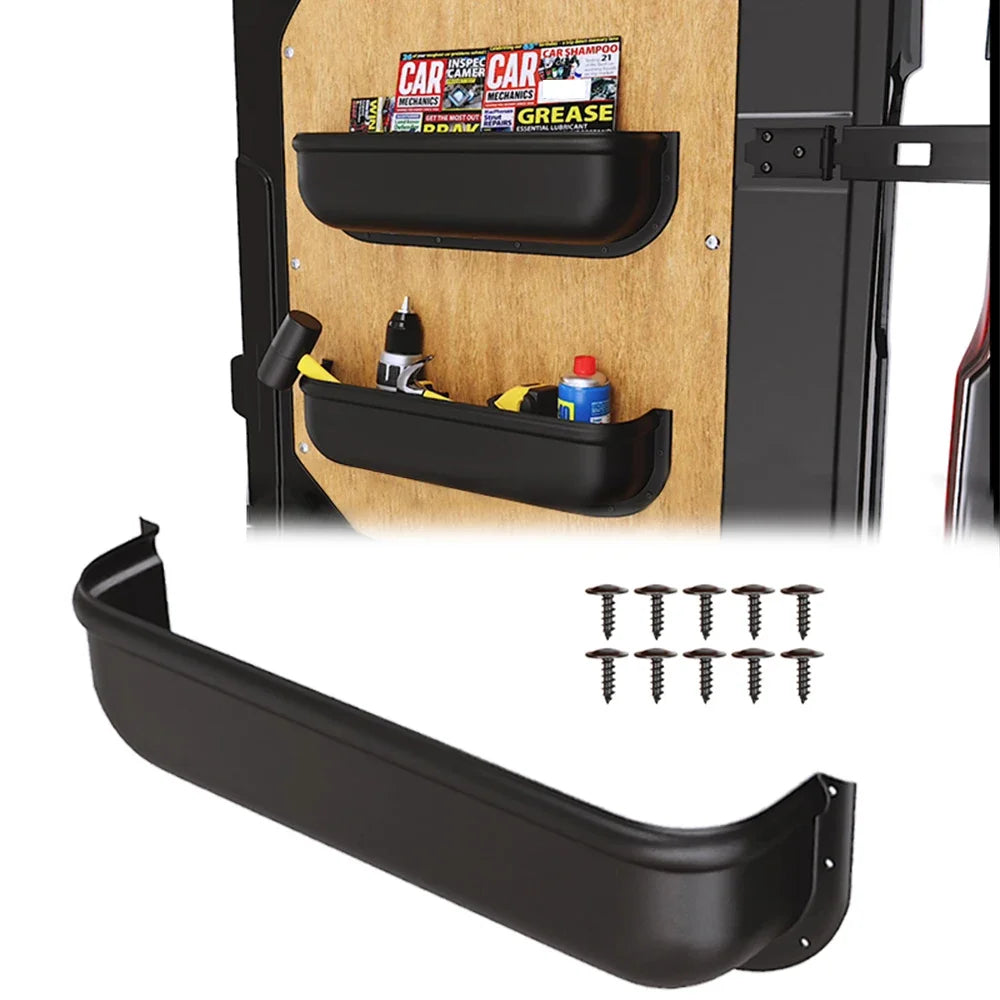 Boîte de rangement pour porte de voiture – pratique et universelle.