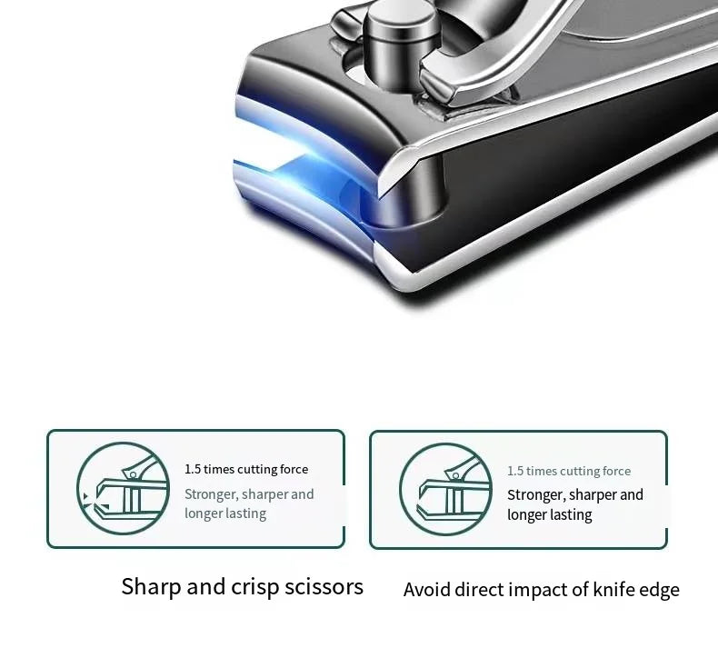 Kit manucure 6 pièces en acier inoxydable — Compact et complet
