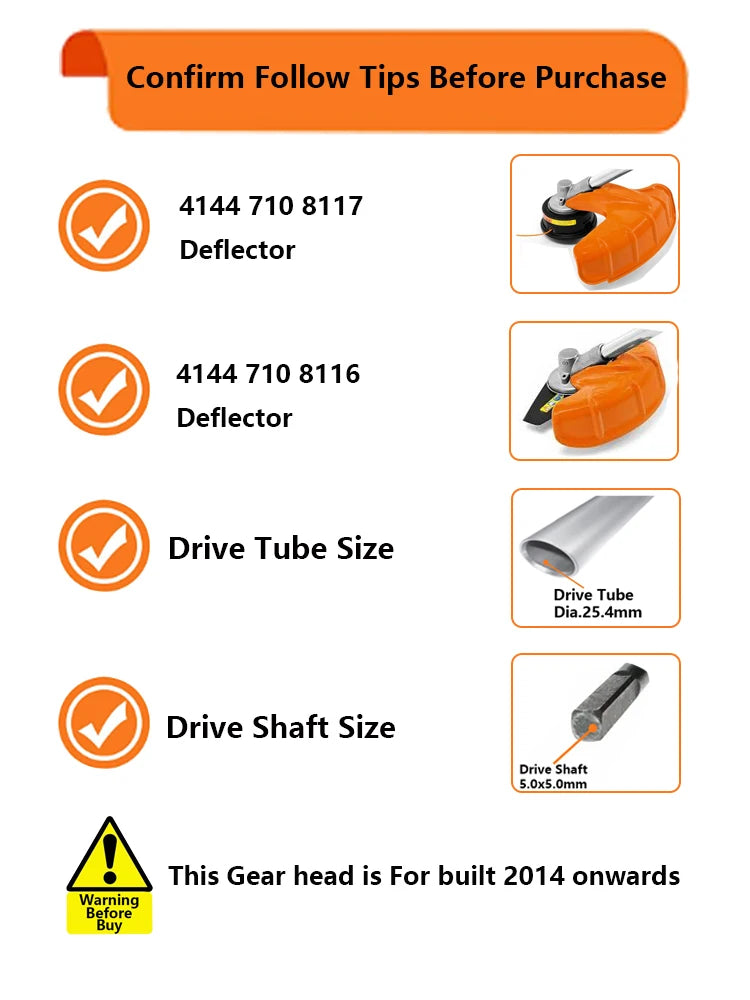 Tête d’engrenage Stihl FS – Remplacement fiable et durable.