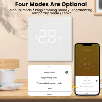 Thermostat Wi‑Fi intelligent – économie d’énergie facile.