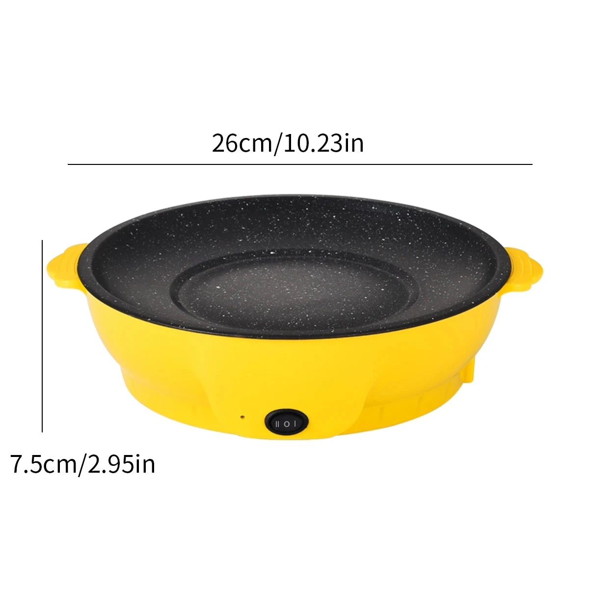 Plaque de cuisson électrique multifonctionnelle 220V Poêle à frire Non collante, Grill, Cuisinière Barbecue.