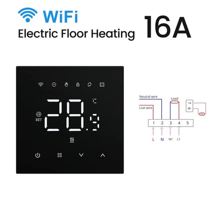 Thermostat Wi‑Fi intelligent – économie d’énergie facile.