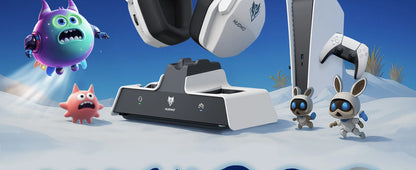 Casque gamer NUBWO G06 – Station de charge incluse, longue autonomie.
