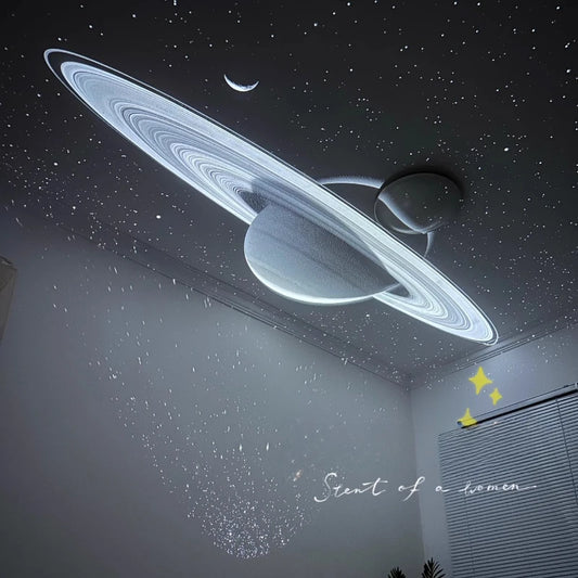 Projecteur galaxie OVNI – Transforme ta chambre en ciel étoilé.