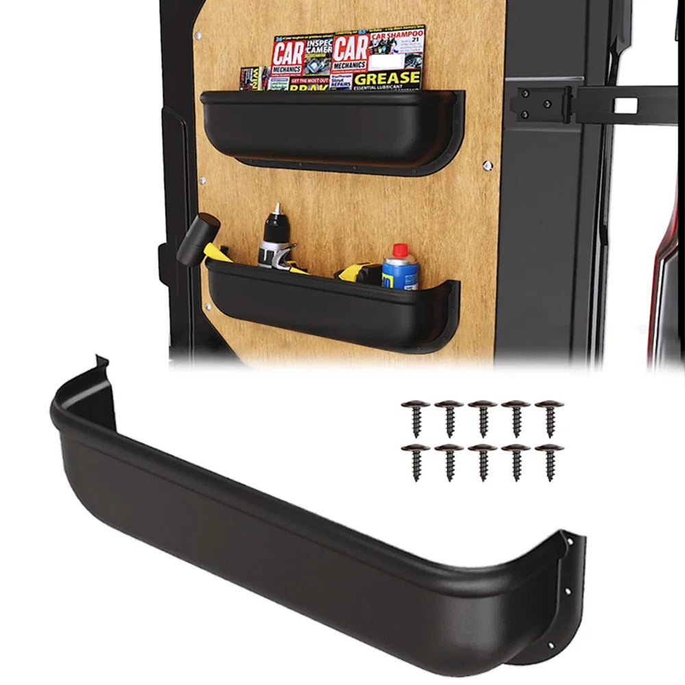 Boîte de rangement pour porte de voiture – pratique et universelle.