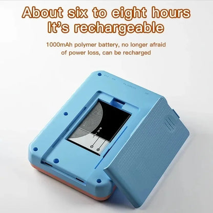 Console de jeux portable G5 avec 500 jeux rétro classiques, écran 3 pouces, manette de jeu portable, batterie rechargeable 1020 mAh, cadeau idéal pour les fêtes