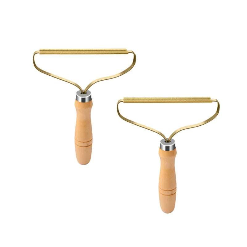Brosse anti-poils portable pour tapis, laine, manteaux et vêtements.