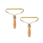 Brosse anti-poils portable pour tapis, laine, manteaux et vêtements.