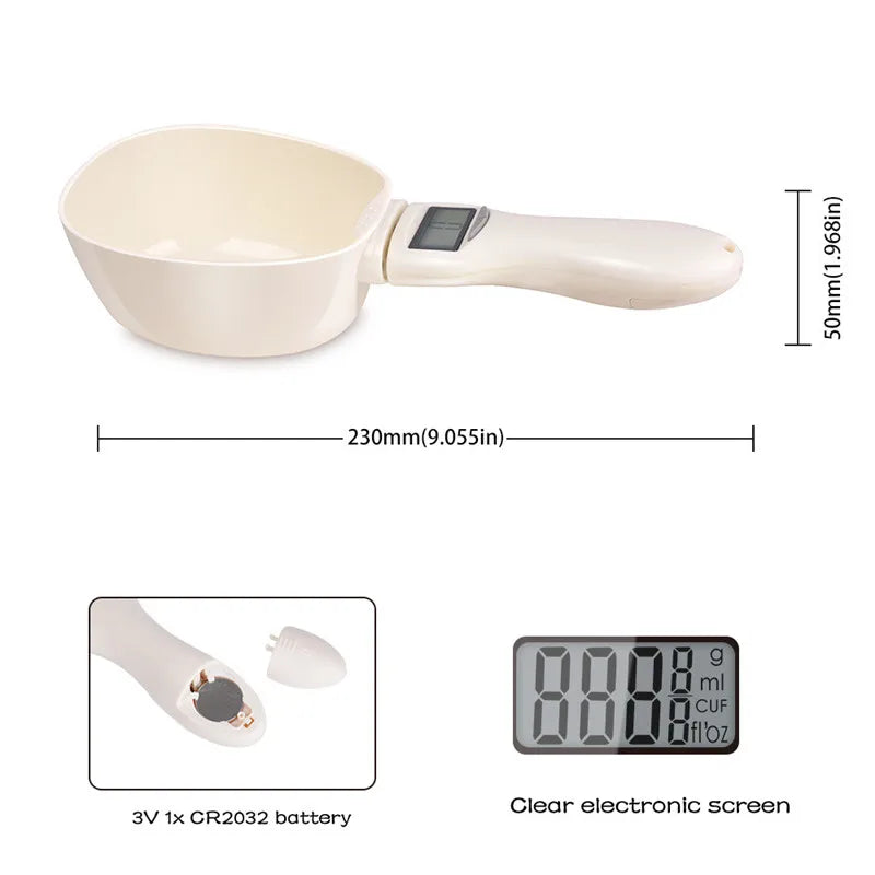 Cuillère Mesureuse High-Tech – Dosage Exact du Lait en Poudre et Suppléments Alimentaires pour Bébé