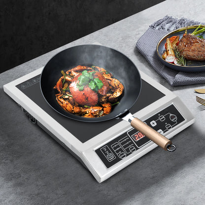Plaque de cuisson à induction 3500 W, réglable, professionnelle, avec technologie de chauffage IGBT