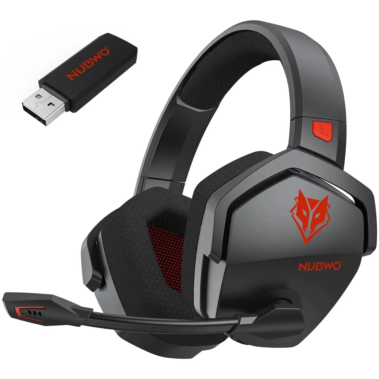 Casque gamer NUBWO G06 – Station de charge incluse, longue autonomie.