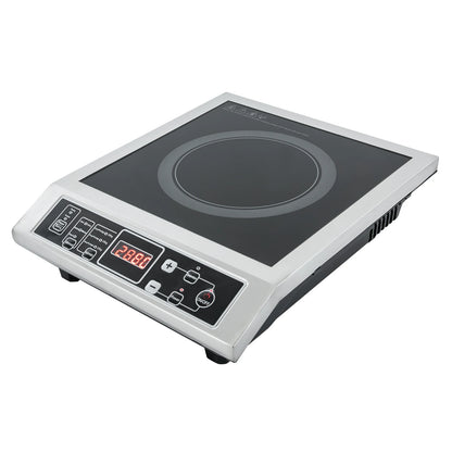 Plaque de cuisson à induction 3500 W, réglable, professionnelle, avec technologie de chauffage IGBT