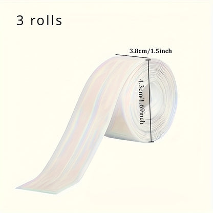 Ruban adhésif imperméable cuisine & salle de bain – Lot de 3 rouleaux anti-fuites
