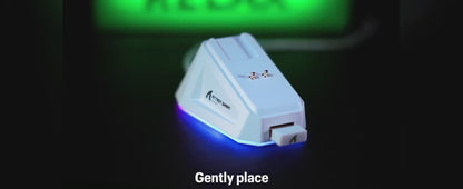 Souris gaming ATTACK SHARK X11, station de charge magnétique, capteur gaming PixArt PAW3311, 22 000 DPI, Bluetooth/2,4 GHz, sans fil/filaire